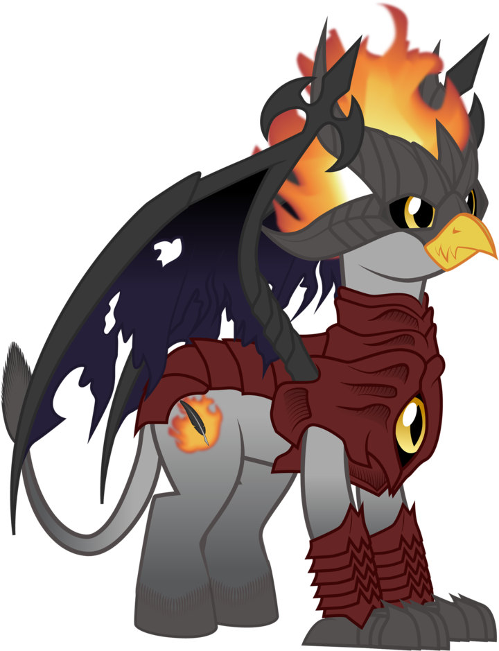 Devil Quill By Mlp Silver Quill - Anti Celestia Silver Quill (831x962)