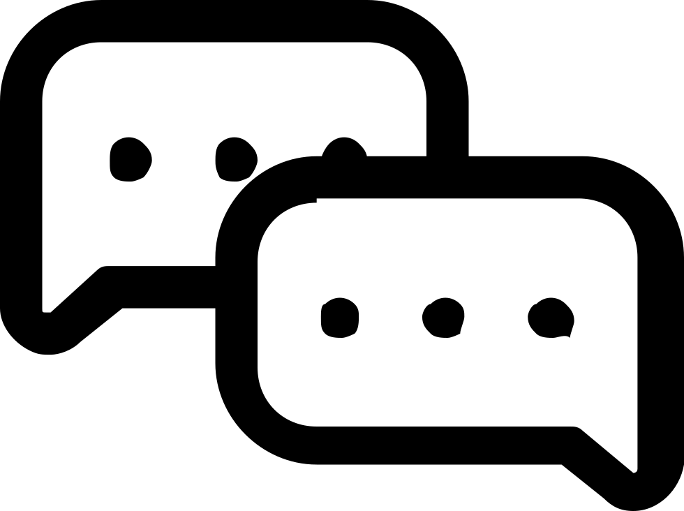 Consultation Records Pop Group Chat Comments - Icone Bulle De Parole (980x732)