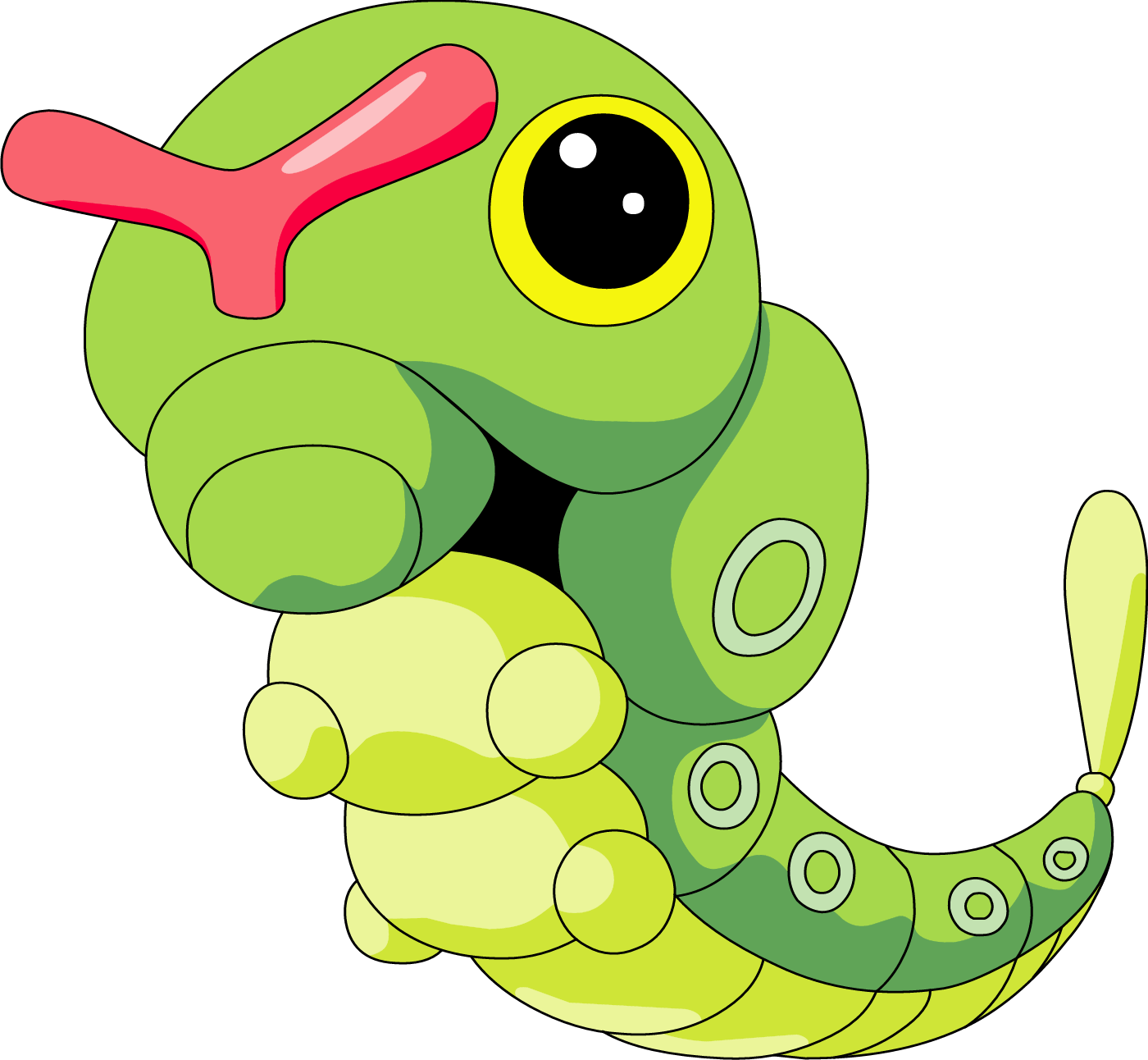 Caterpillar Png - Pokemon Png (1400x1292)