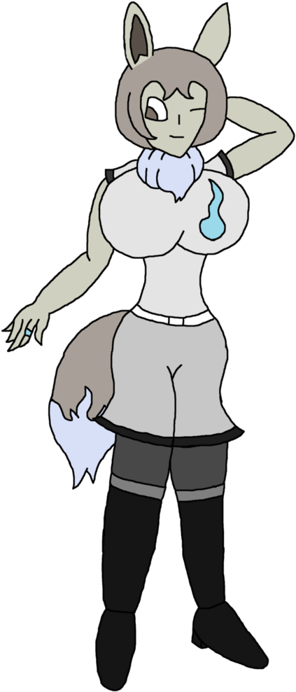 Erma Eevee By Minor-devil - Cartoon (774x1032)