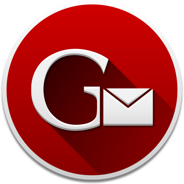 Gmail Red Icon (630x630)