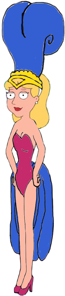Miss Tammy As A Showgirl By Darthraner83 - Cartoon (782x990)