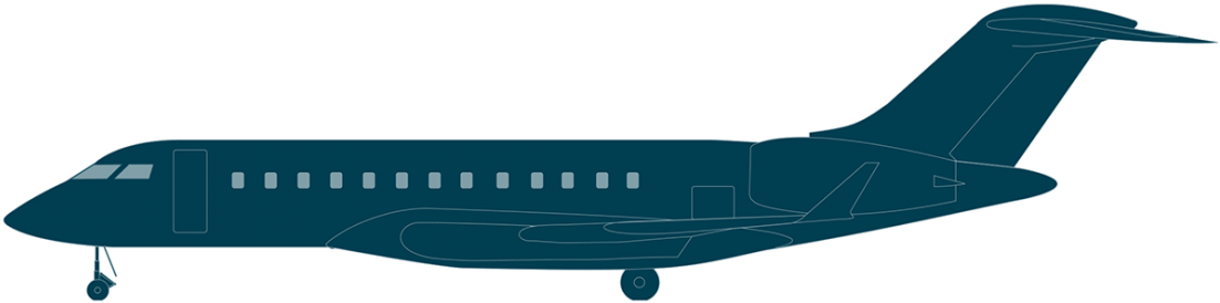 Global 6000 Side View - Bombardier Global 7500 (1108x300)