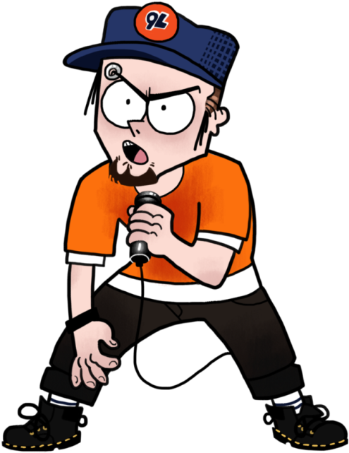 Wanted To Post This Lil Angel Dust Era Mike By Himself - Cartoon (500x648)
