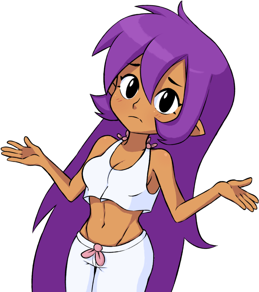 Shantae Drawing Digital Art - Digital Art (1024x1084)