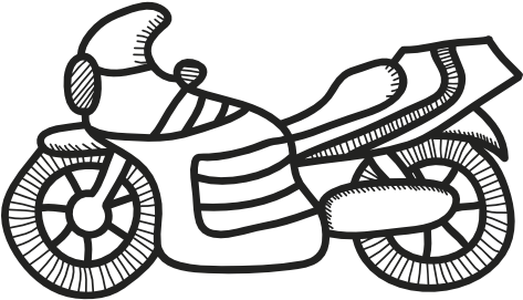 Motorcycle12 - Clip Art Means Of Transport (512x512)