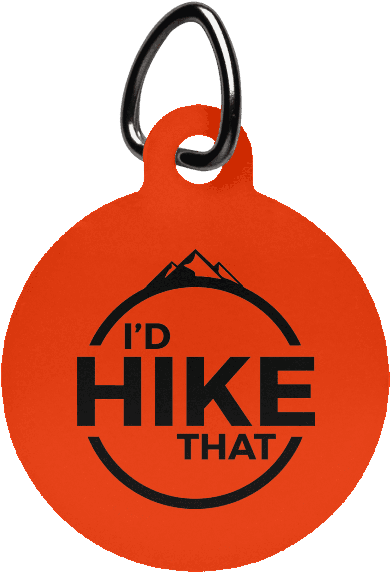 Pet Accessories Orange / One Size I'd Hike That Circle - Zarządzanie Kryzysowe (1155x1155)