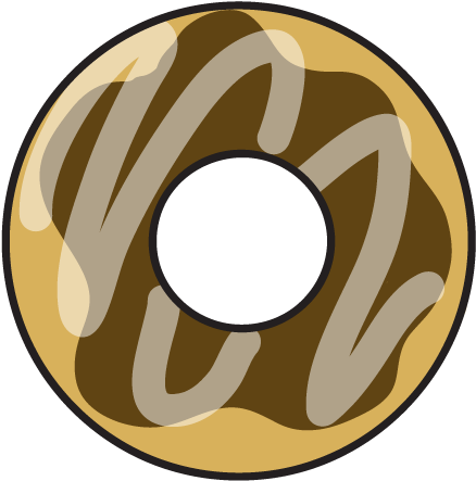 Chocolate Donut Glaze By Welikegroovyturtles - Folk (500x500)