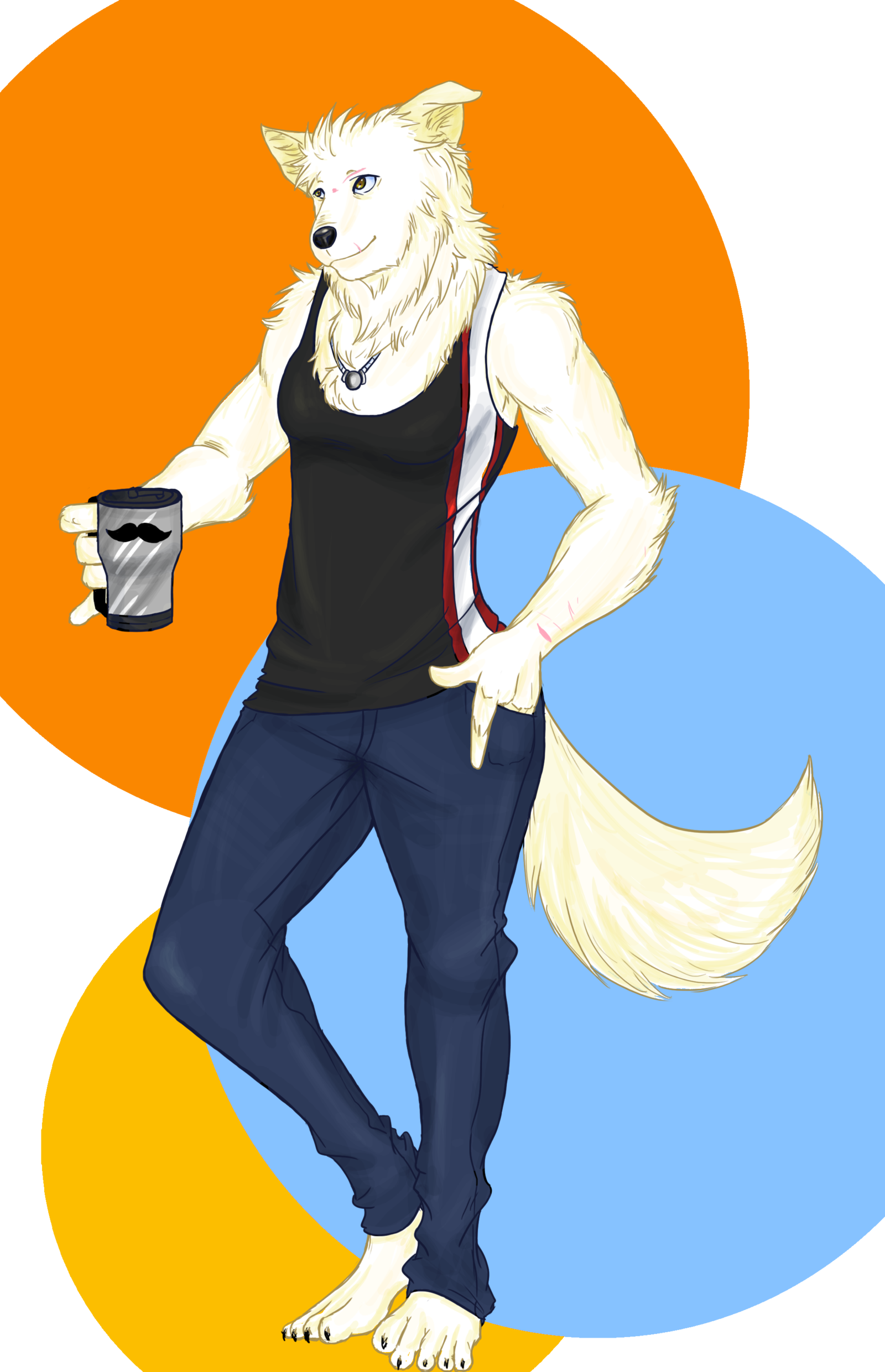 Big Fluffy Turbonerd By Snakes On A Plane - Illustration (1600x2481)