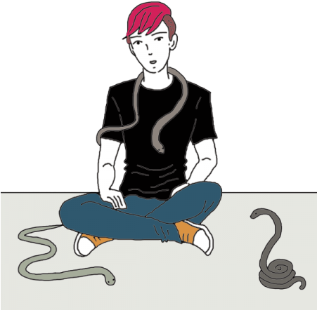 Snakes In A Room - Sitting (450x450)