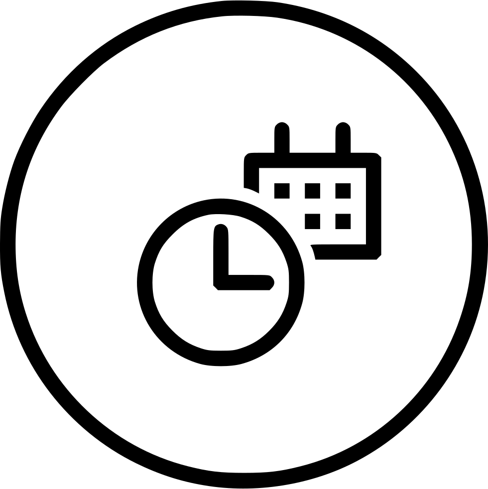 Date Time Schedule Calender Planning Event Clock Comments - Time (980x982)