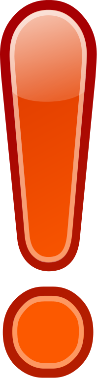 Punctuation Clip Art - Exclimation Mark Png (197x768)