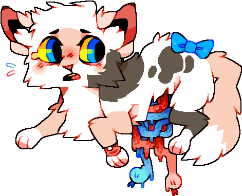 Gummy Snakes By Kittnboys - Cartoon (480x385)