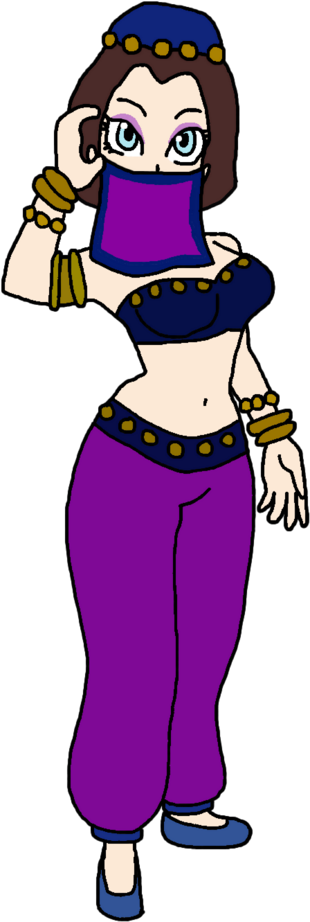 Carmelita By Katlime - Carmilta Belly Dance (600x1413)