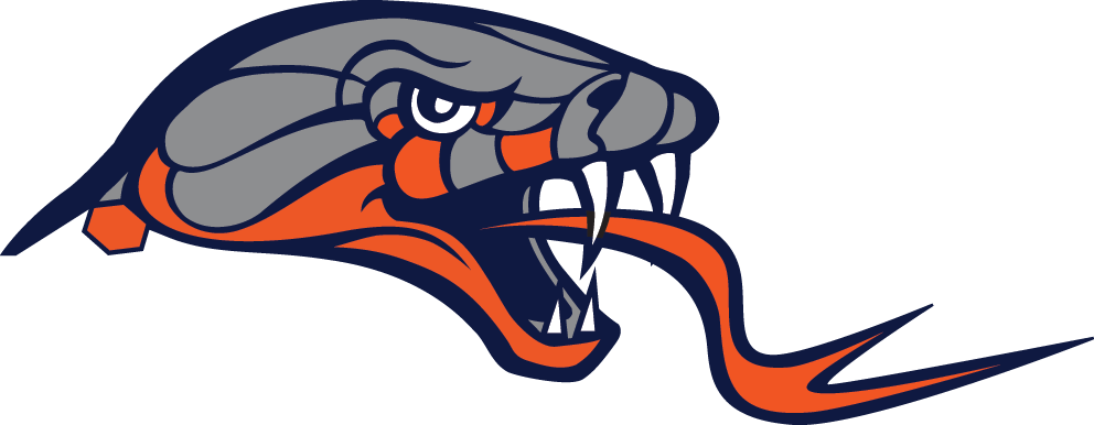 Dallas Rattlers Snake Head Primary - Dallas Rattlers Logo (992x386)