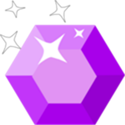 Blank Half Brain Diagram - Mlp Gem Cutie Mark (420x420)