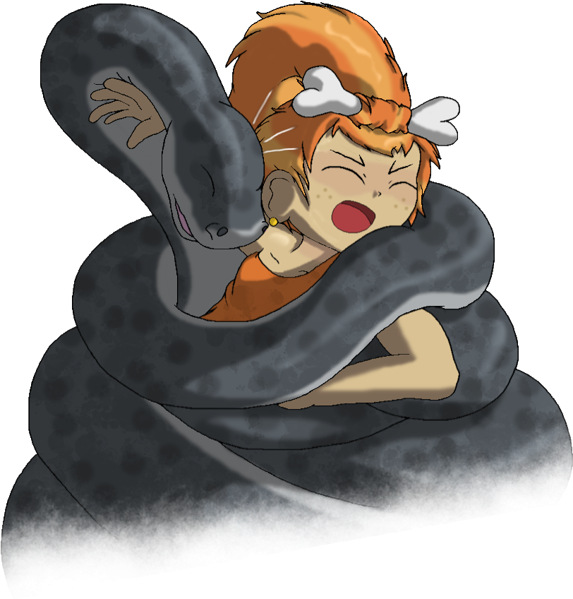 Fang By Phantomgline - Cartoon (847x893)