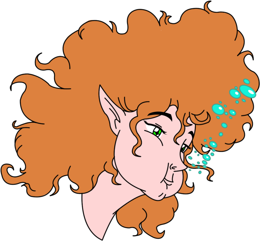 Female Elf Underwater By Akira-devilman666 - Cartoon (942x849)