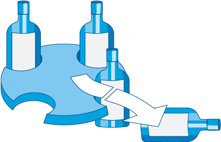 Fragile Bottles Must Be Turned Gently During Packaging - Bottle (556x416)