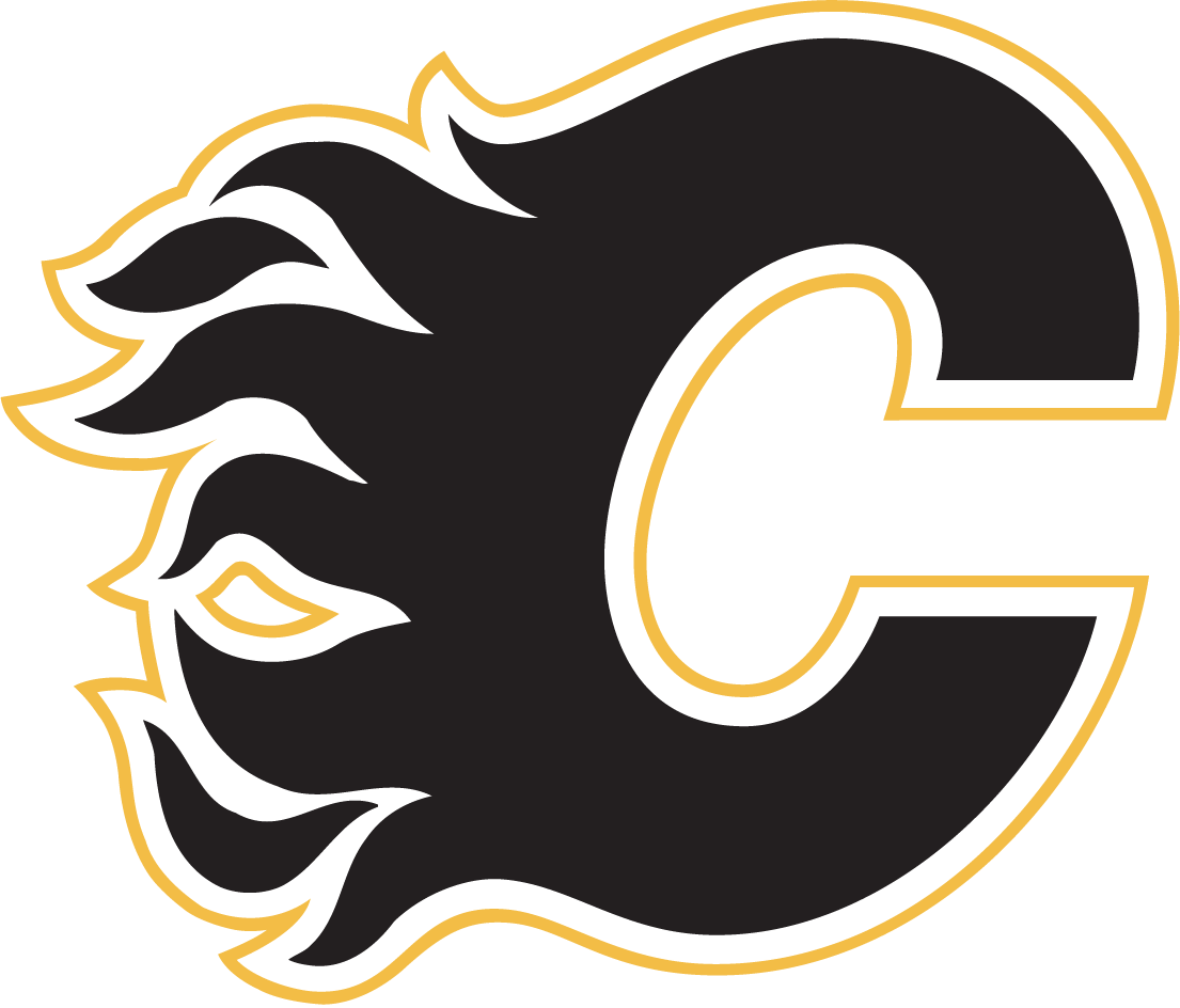 Calgary Flames, Calgary Stampeders & Calgary Roughnecks - Calgary Flames Logo 2017 (1105x944)