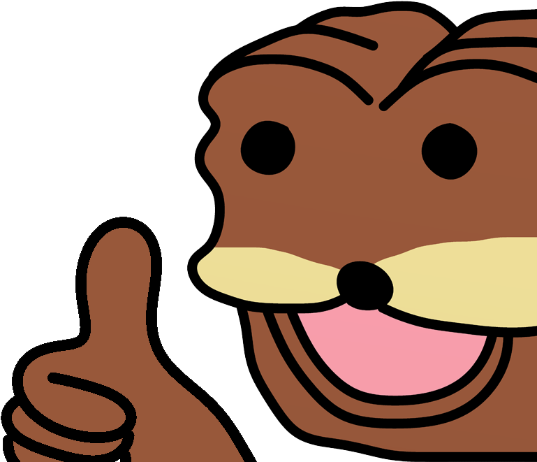 69 Kb Png - Spurdo Sparde Thumbs Up (800x750)