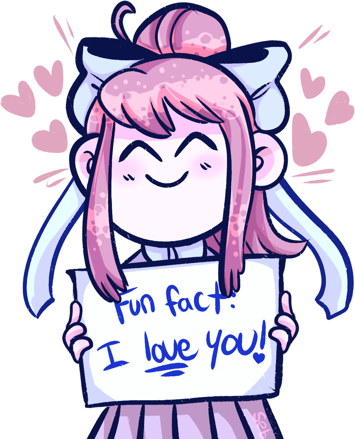 Funmonika's Fun Fact - Doki Doki Literature Club Things (1280x1542)