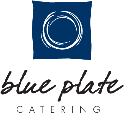 Blueplate-catering - Blue Plate Catering Logo (600x496)