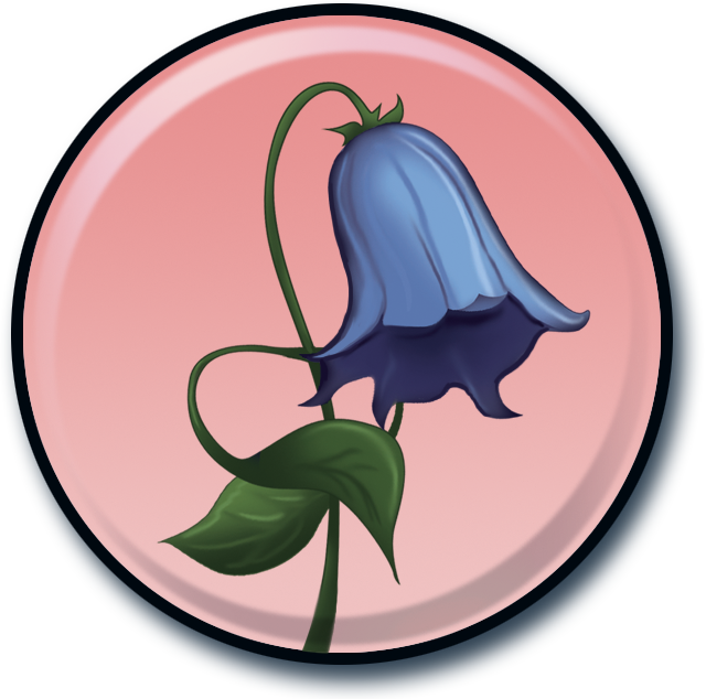 Bluebells Are Fragrant Bell-shaped Flowers That Stand - Cartoon (640x634)