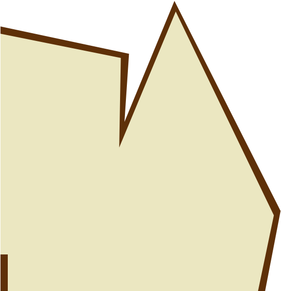 Free Vector Game Map Map Border Paper Clip Art - Triangle (600x600)