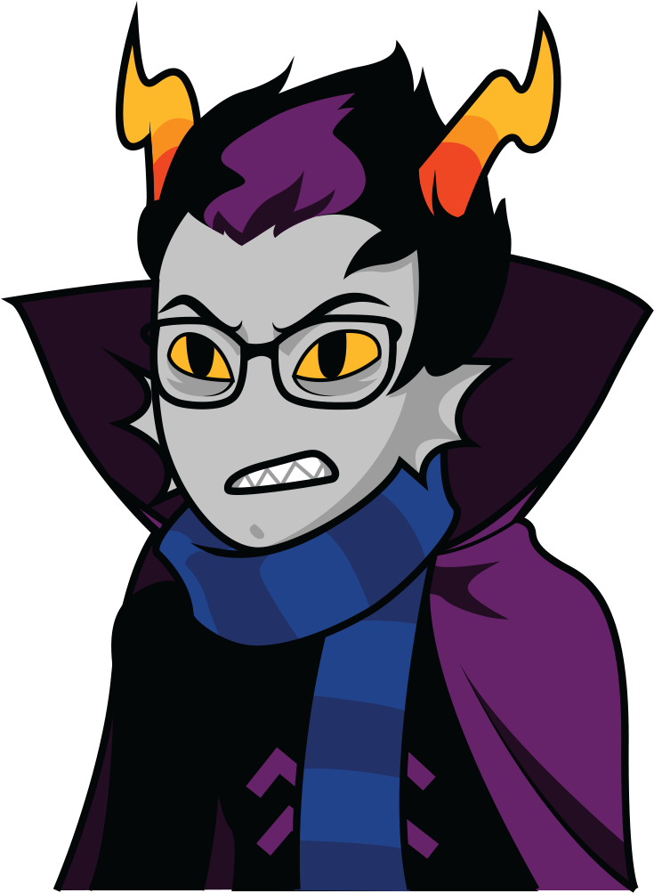 Eridan's First Name Is Derived From The River Eridanos, - Eridan Talksprite (745x1028)