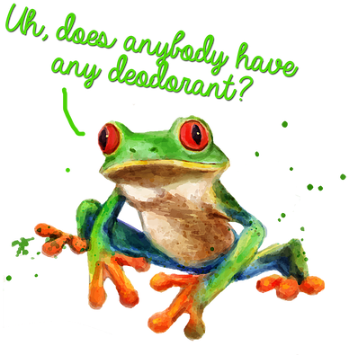 The Skunk Frog Is The Worst Smelling Frog In The World - Rana Costa Rica Png (429x409)