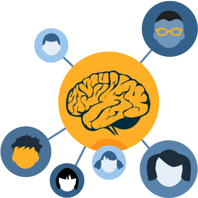 Overtime, The Information Placed In Pearltrees Enterprise - Red Brain (425x485)