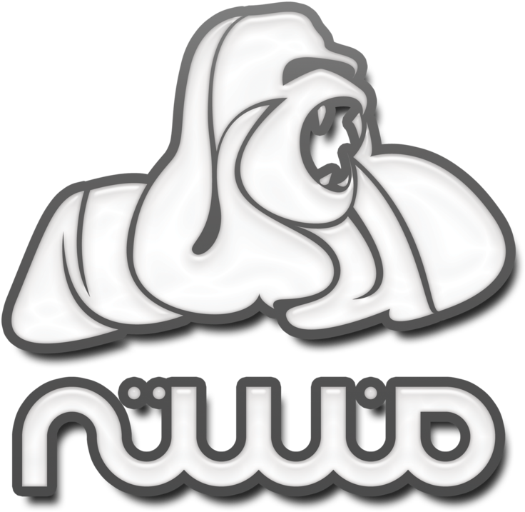 Nuwud Gorilla 8x8 Cartoon 768x768 Png Clipart Download