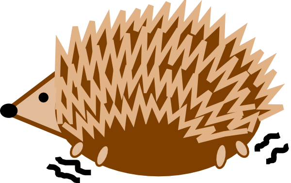 Hedgehog Hobble Svg Clip Arts 600 X 377 Px - Love Hedgehog (600x377)