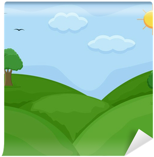 Cartoon Background Vector Wall Mural • Pixers® • We - Illustration (400x400)