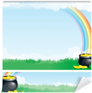 Two Vector Backgrounds For St - Saint Patrick's Day (400x400)