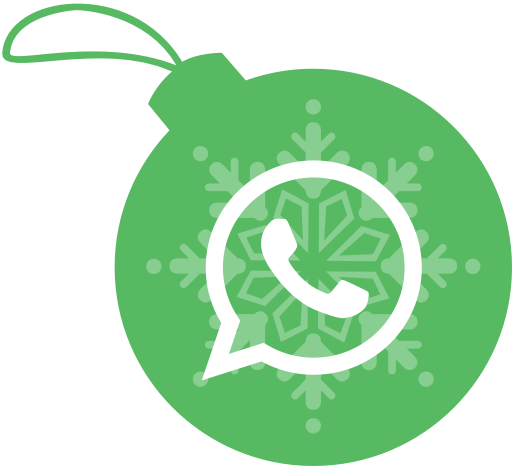 Xmas Social Networks - Icon Png Whatsapp Icon (512x466)