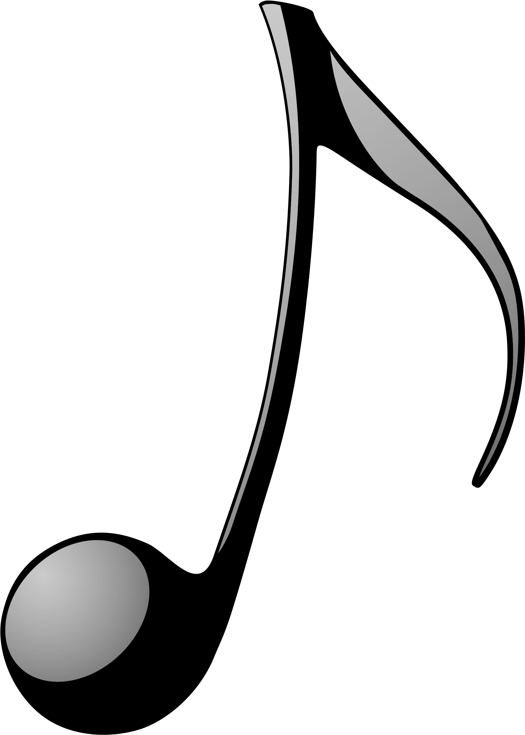 Big Image - Jazz Music Note (1736x2400)