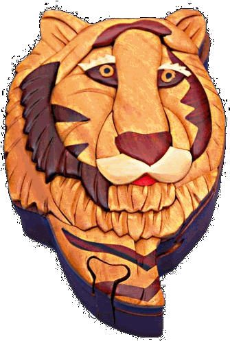 Beautifully Handcrafted In Viet Nam, These Boxes Are - Handcrafted Tiger - Secret Wooden Puzzle Box (368x500)