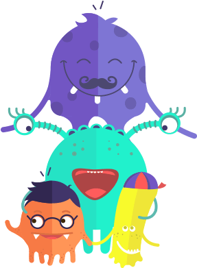 Monster Messenger Analyzes The Launch Of Facebook S - Cartoon (400x400)