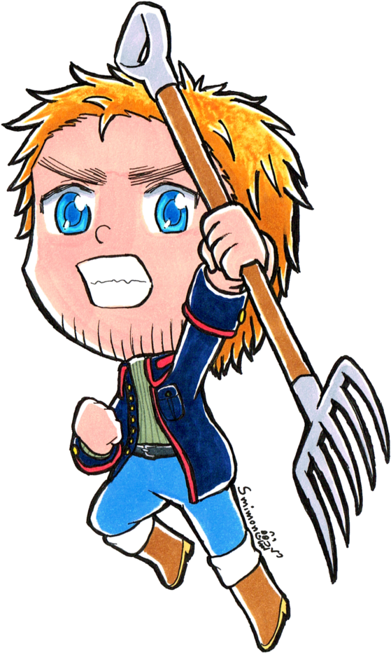 [aph] Chibi 2p Denmark By Smimon - Cartoon (600x966)