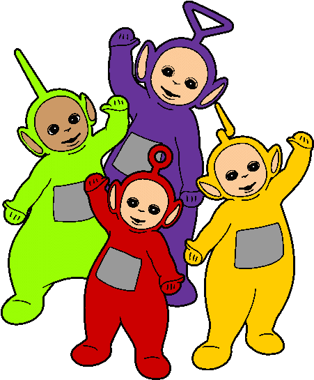 Teletubbies Clip Art - Teletubbies Laa Laa Clipart (489x567)