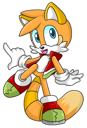 Marine X Tails Fan Child - Sonic X Tails Kid (300x500)