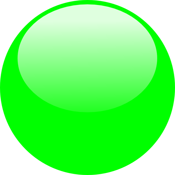 Bubble Dark Green Clip Art At Clker - Green Clip Art (600x600)