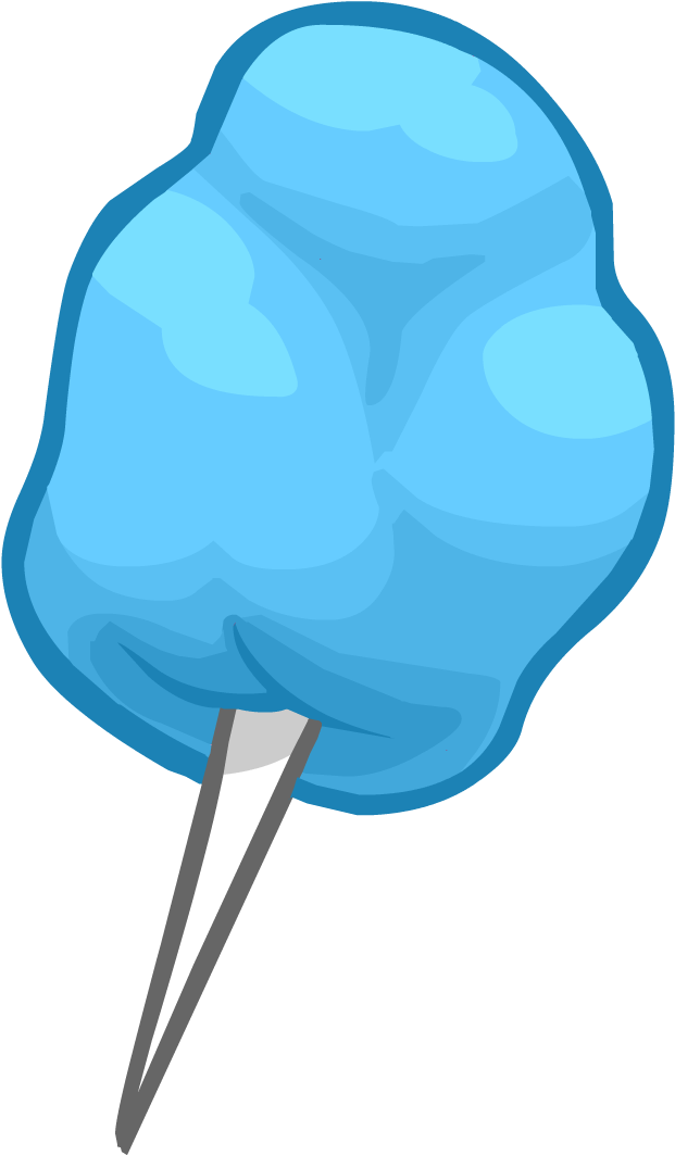 Can T Find The Perfect Clip Art - Blue Cotton Candy On A Stick (1062x1062)