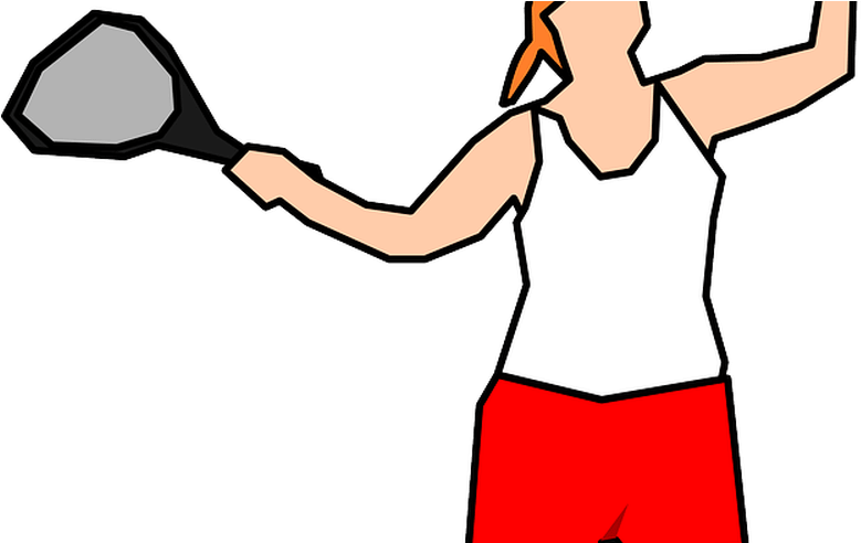 Tennis Player Clip Art - Tennis Player Clip Art (800x491)