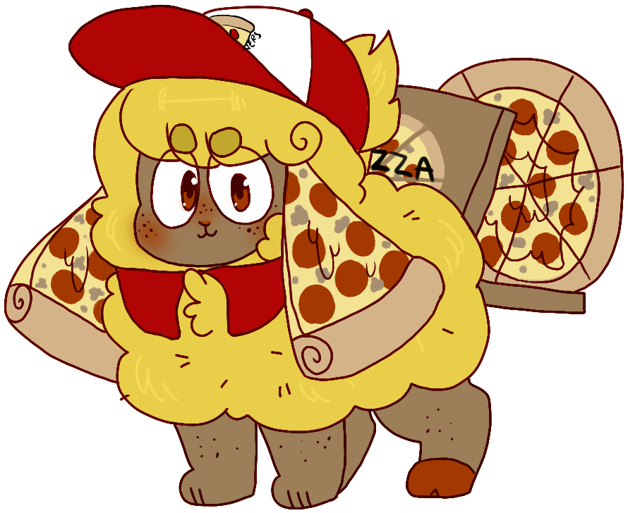 Gimme Pizza By Davekin - Cartoon (911x802)