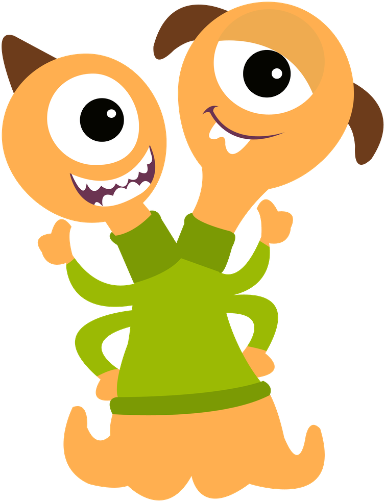 Monstros Sa - Personagens Monstros Sa Baby Png (900x1044)