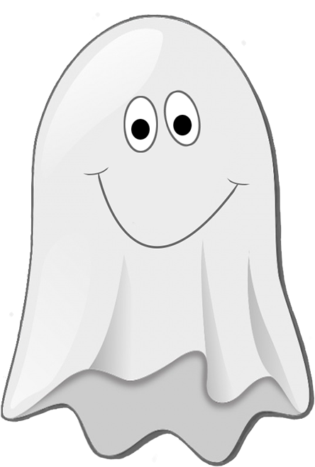 Halloween Clip Art Cute Little Ghost - Little Ghost Clipart (473x709)