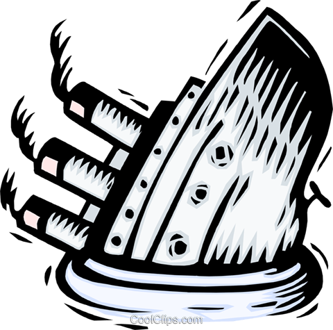 Cruise Ship - Titanic Clip Art (480x475)